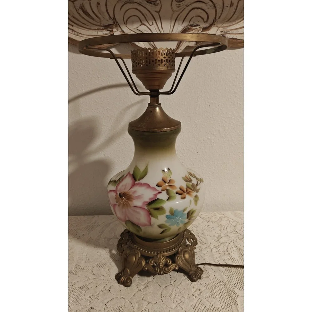 Vintage Global Industries Gone With The Wind Lamp 1967